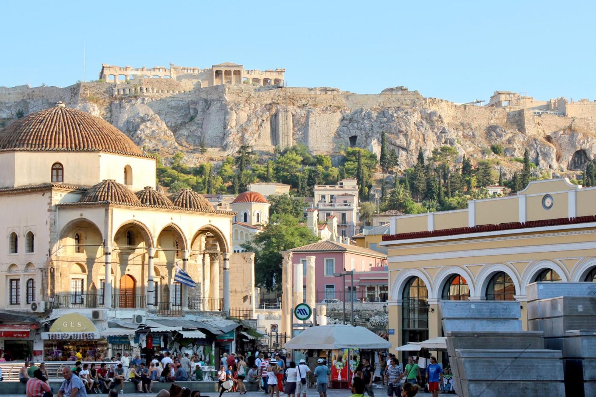 “Zeus”, Stylish Luxury Business Suite In The Heart Of Athens. Buitenkant foto